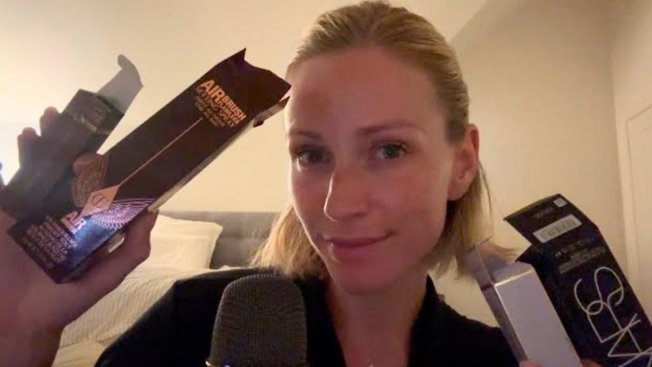 ASMR Trying My Latest Makeup Haul on You! 💄✨