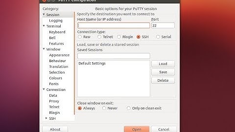 How to install putty (SSH and telnet client) in ubuntu Linux