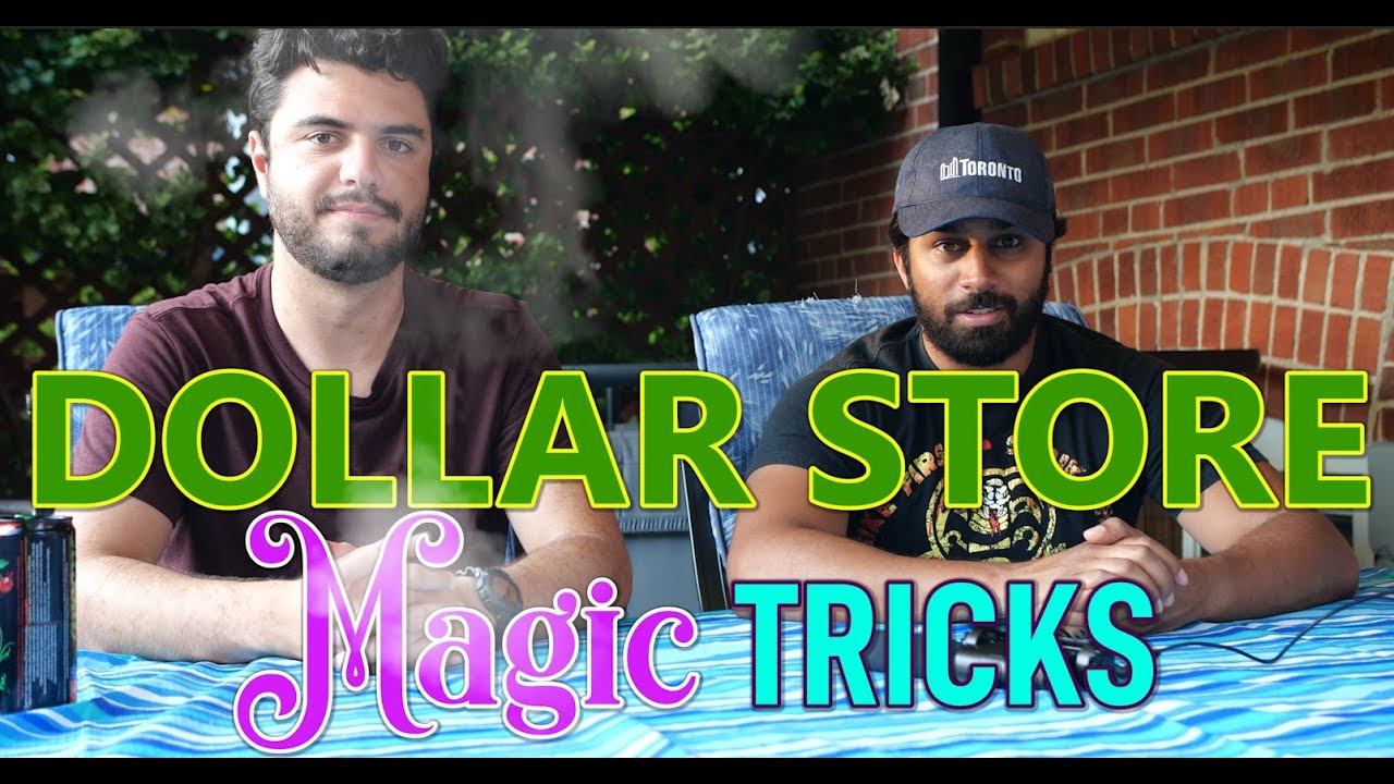 Dollar Store Magic Tricks YouTube
