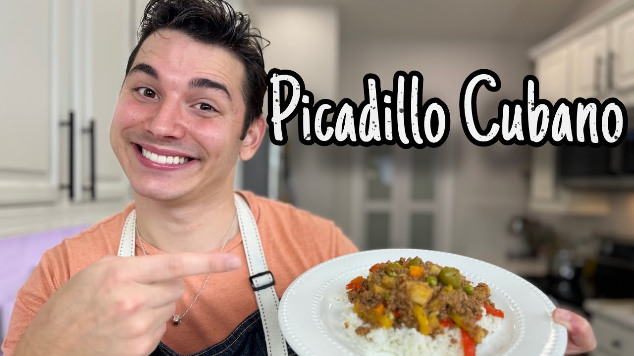 Picadillo Cubano -Gio en la Cocina -Recetas Cubanas- Cuban Food