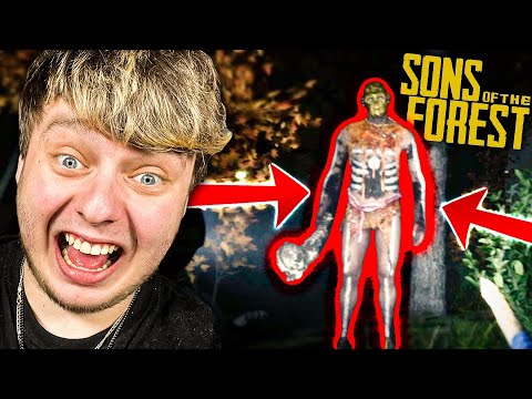 NAPADL NÁS ZLÝ OBR!😱| SONS OF THE FOREST #3 | Morry&@BowTeaG&@DejvikGOD
