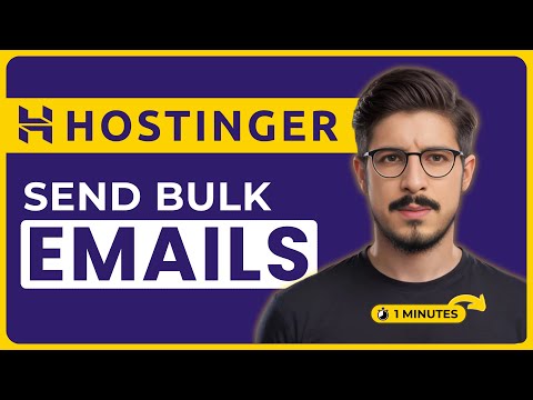How To Send Bulk Emails From Hostinger 2026 | Send Bulk Emails Using Hostinger |Hostinger Bulk Email
