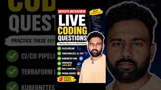Top DevOps Live Coding Questions Asked in Interviews | CI/CD, Terraform, Kubernetes, Docker &amp; PromQL