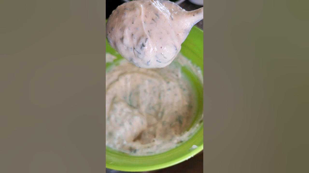 Homemade ranch dressing YouTube