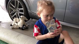 2 Year old soccer player NEWEST MEMBER OF KICKIN COUSINS EVERLEIGH SAGAL