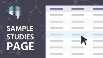 The Sample Studies Page