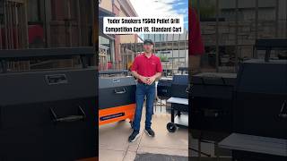 Yoder Smokers YS640 Standard Cart VS. Competition Cart