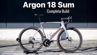 Argon 18 Sum Road Bike: Full Custom Build