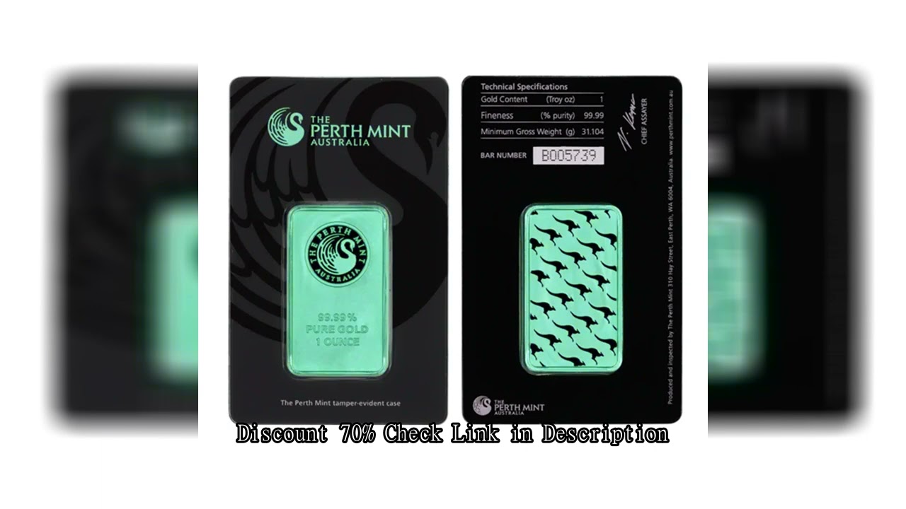 1 oz Australia Gold Bar B Series Seal Packaging With An Independent Serial Number Brass Core Fake Go