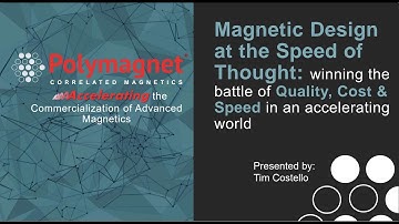 Webinar: Magnetic Design at the Speed of Thought