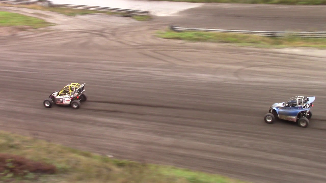 SM GULD (nr9) A-final Haninge  2019 650cc Per Björnson Crosskart SM