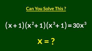 A Nice Algebra Problem | Math Olympiad  x = 