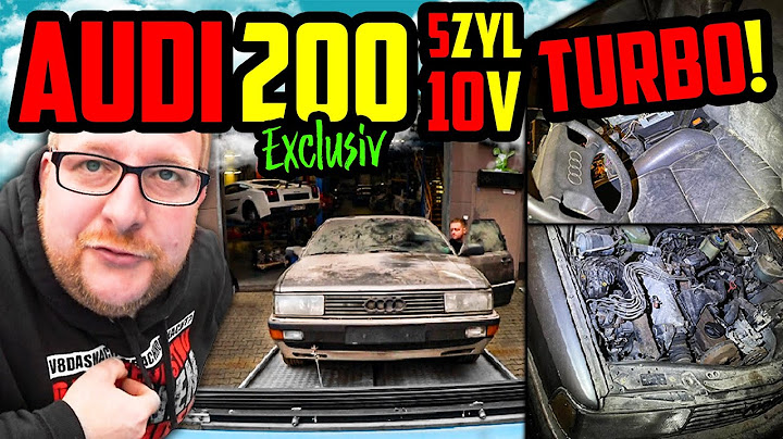 Nach 17 JAHREN wieder Tageslicht! - Audi 200 5Zyl 10V TURBO - Marco & Maik holen ihn ab!