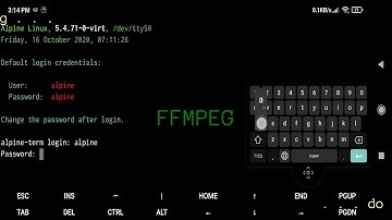 How To Install FFMPEG In Alpine Linux