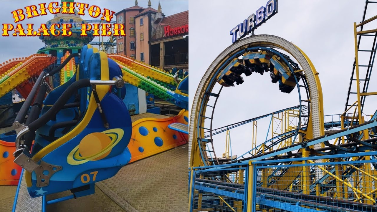 Brighton palace pier VLOG March 2024