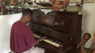 Kris Nicholson test driving a old Ancient 1910 Crane & Sons birdcage Upright piano
