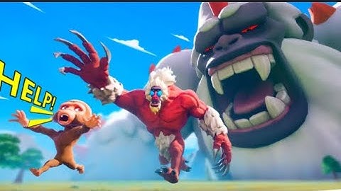 Must play mobile game AGE OF APES - Android iOS mobile game - money war #ageofapes #gameplay