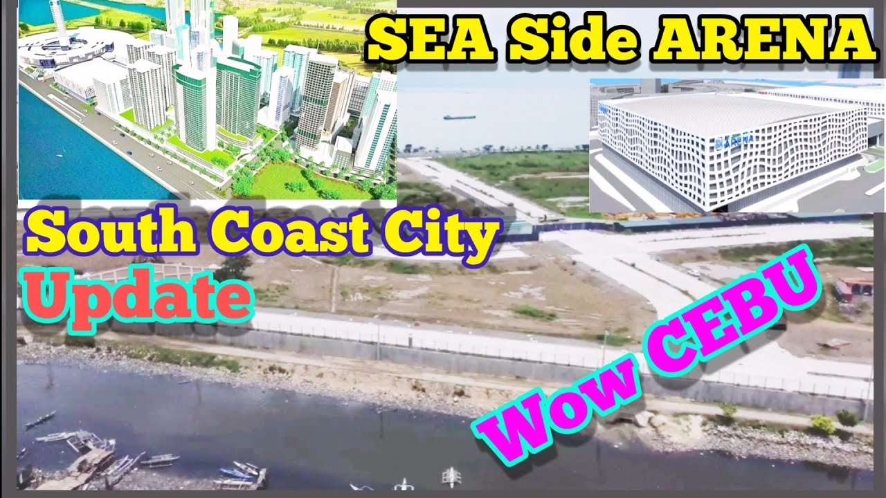 Cebu Arena & South Coast City update! South Road Properties, drone shot ...