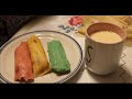 Tamales de Piña, Limón, Fresa y Atole de Calabaza