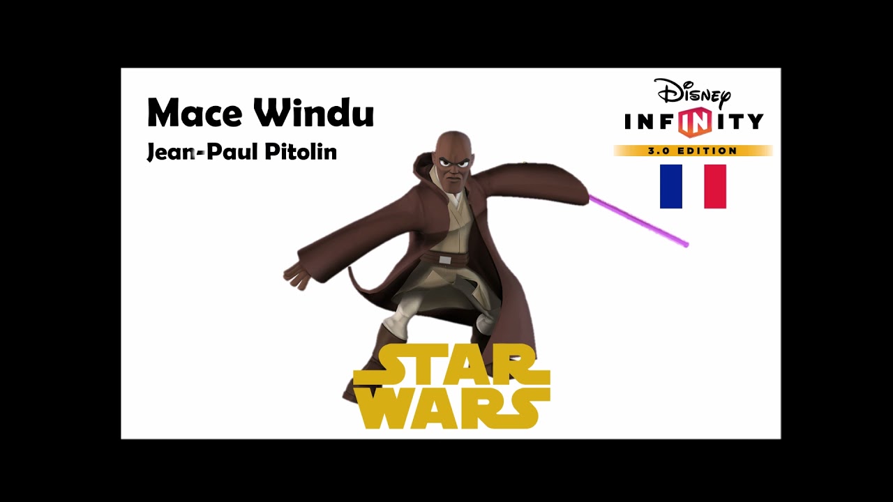 Lignes vocales de Mace Windu en français Disney Infinity 3.0 YouTube
