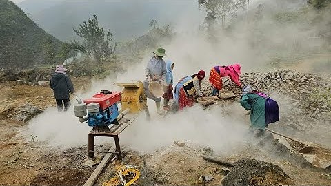 Tung Chảo Hoang mạc đá đón khách Đại tiệc lợn 80kg ngày làm đường. Nguyễn Tất Thắng