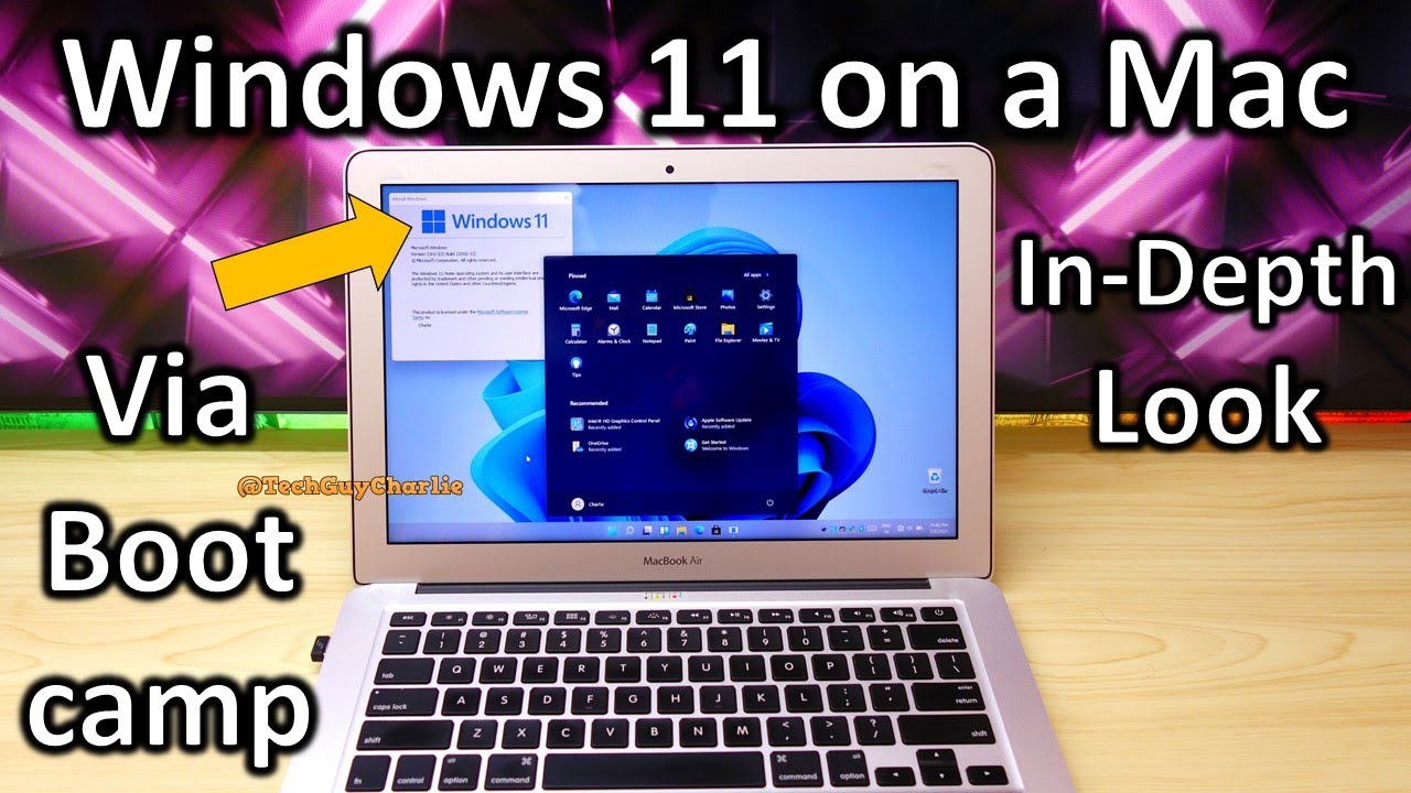 TUTORIAL/REVIEW) Instalando o Windows 11 em um MacBook Intel e um review  sobre o desempenho em um MB Air 2017 - Outros Sistemas & Mac vs. PC - MM  Fórum