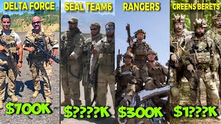 Who Gets Paid More: Delta Force vs SEALs vs Green Berets vs Rangers vs Marines