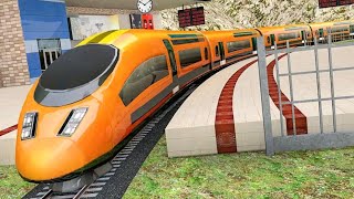 Modern Bullet Train 2021 - Train Simulator 2021 - Train Game - Android Gameplay screenshot 4