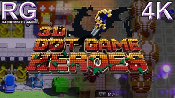 3D Dot Game Heroes - PlayStation 3 - Intro & Gameplay first dungeon and boss (Zelda Clone) [4K]