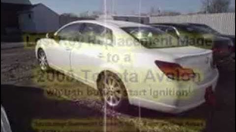 Lost Your 2005 Toyota Avalon Smart Key? Key Replacement Made & Programmed!