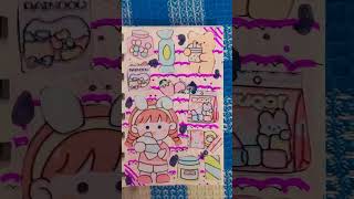 Tiny journal 🎉🎉#journal #stickers