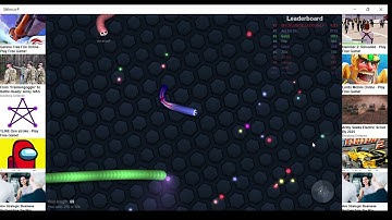 Noob Plays Slither.io for the first time!!