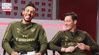 Aubameyang and Ozil | Arsenal Nation LIVE: Teammates Special