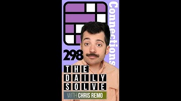 Connections 298 - NYT Word Game - 4 April 2024 #connections