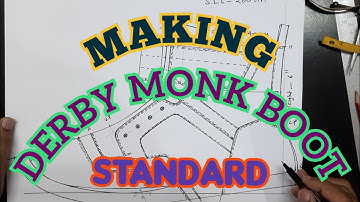 FUSION SHOE - 3 (Making Derby monk boot standard) by @designershoes1888