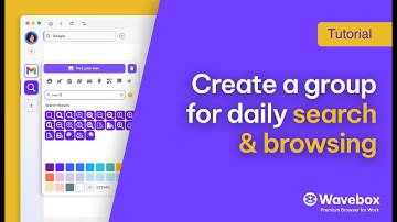 How to Create a Webdock Group for General Search & Browsing