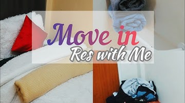 Move in with me in Res| UWC residence| Help me pack| Basil February