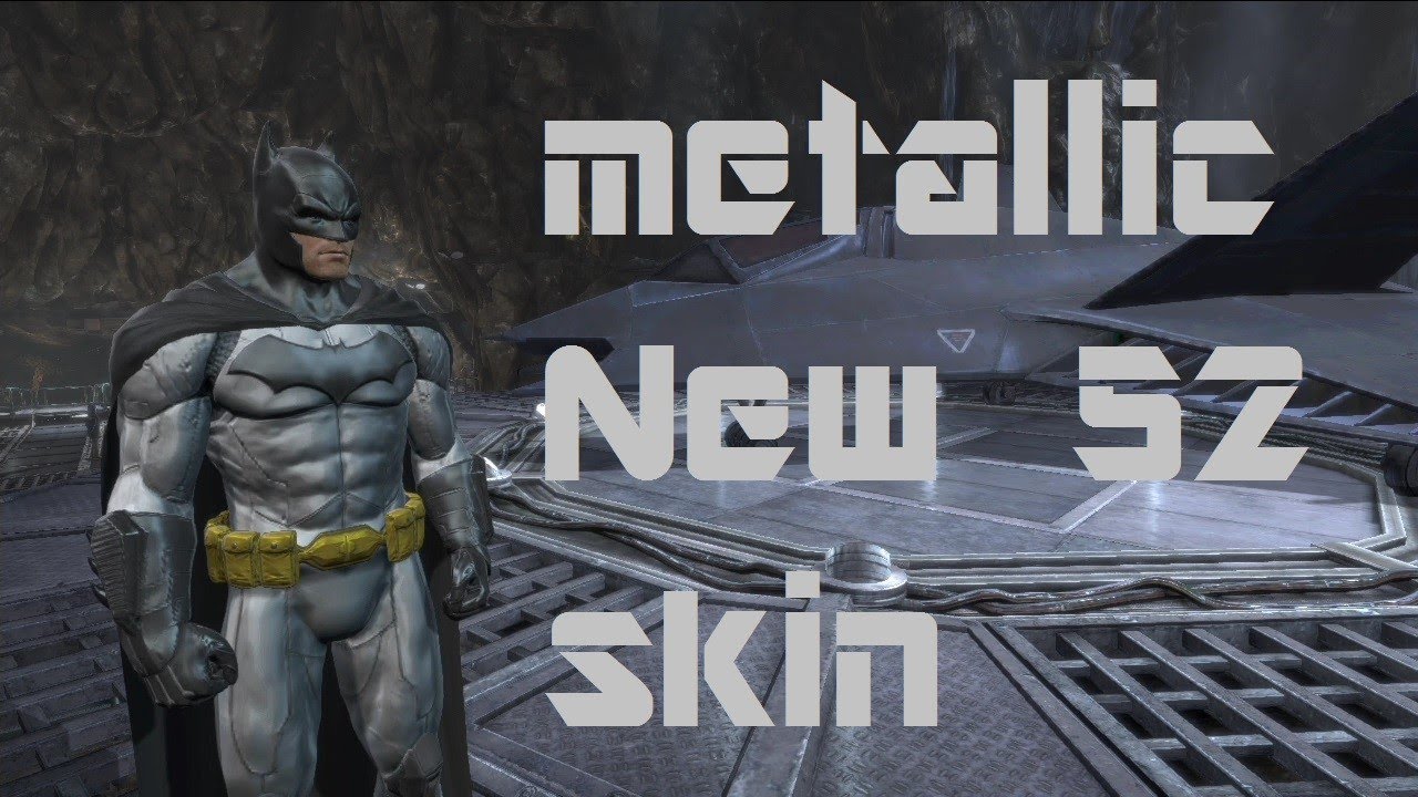 Introducir 31+ imagen batman arkham origins new 52 metallic skin