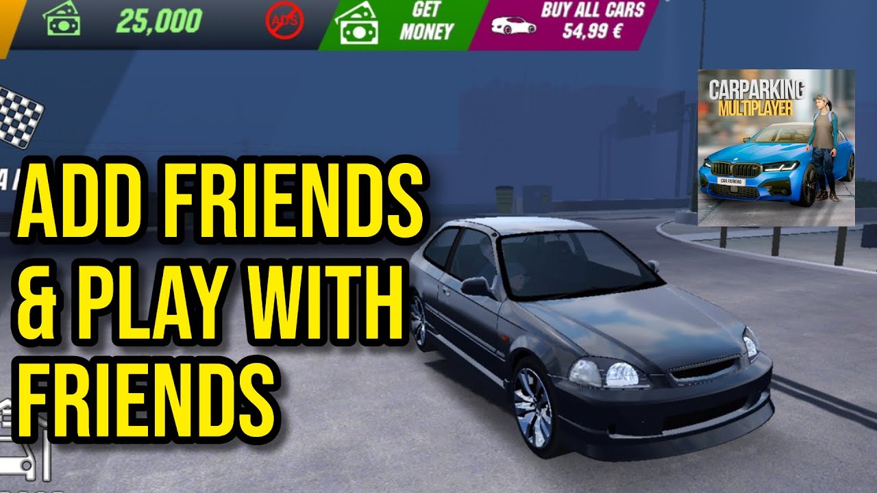 How to Add Friends and Play with Friends in Car Parking Multiplayer New  Update 2021 