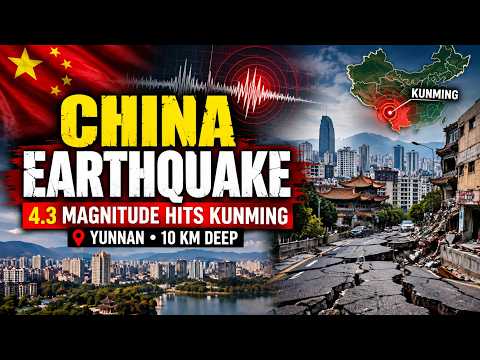 4.3 Magnitude Earthquake Hits China’s Kunming | Latest Yunnan Quake | World