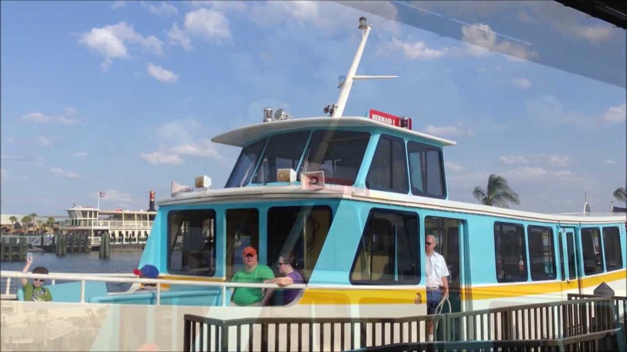 cruise tips and tricks carnival Taking a Ride on Mermaid I to Disney's Wilderness Lodge