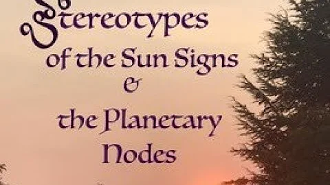 Bradley Naragon -- Sun Signs & Planetary Nodes, Pa...