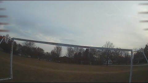 MJX RC BUGS 8 PRO - FPV Drone Racing Practice with Soccer Goal (2 Flights-1 Crash)