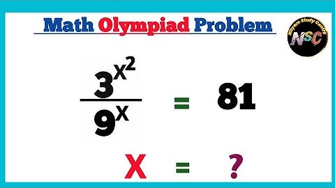 A Nice Exponent Math Simplification | Math Olympiad Problem | Find X #maths #olympiad #nice