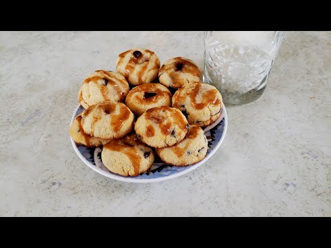 Quick Keto Caramel Chocolate Chip Cookies (Nut Free And Gluten Free)
