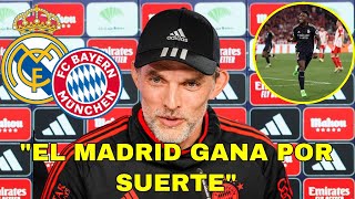 TERREMOTO EN EL BAYERN / ESO LO QUE DIJO TUCHEL DEL REAL MADRID Y DE VINÍCIUS / NOTICIAS DEL MADRID