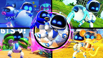Astro Bot DLC Vicious Void - NEW Levels - 100% Walkthrough (PS5)