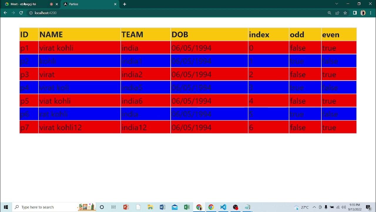 HOW TO CREATE JOIN TABLE USING ANGULAR YouTube