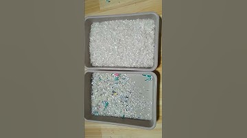 Plastic Chips Flakes White & other Colors A Sorting by Mark IndiaGrain Sorter