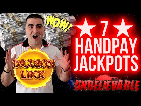 ★7 HANDPAY JACKPOTS★ On Dragon Links Slot | How To Win On Slots | SE-5 | EP-30